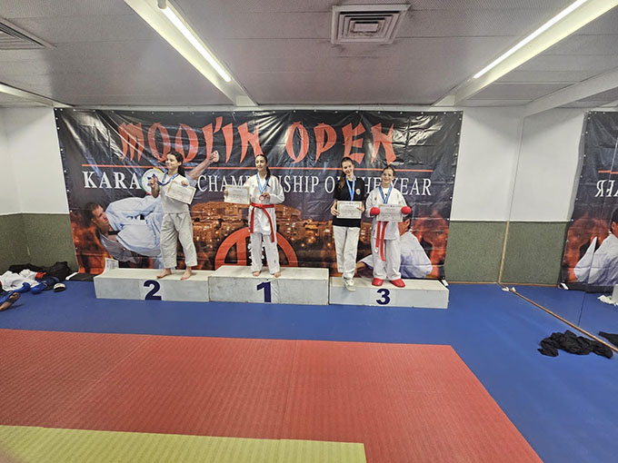 أمطار من الميداليات والإنجازات في بطولة موديعين القطرية للكراتيه